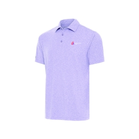 Antigua Men's Par 3 Polo Lilac Purple